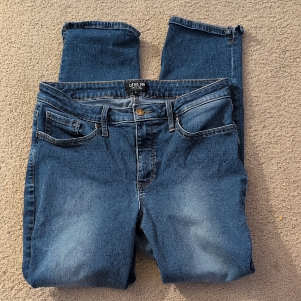 NYDJ Curve 360 Skinny Jeans Size 6